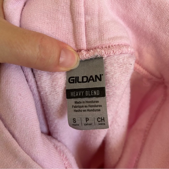 A For Adley Pink Kids Hoodie - Picture 3 of 4